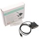 thumbnail image 1 of Impresora USB tipo C a cable hembra paralelo Syba SD-ADA10012, 1 of 8