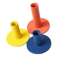 Magideal - 3X Tees De Golf De Goma Tees De Parque Tees De Práctica De Golf De Diferentes Tamaños Para Practicar El Swing De Putting Práctica De Golf Con Tapete Y