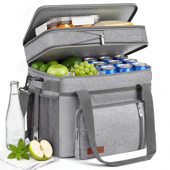 Bolsa Isotérmica MIYCOO 60 Latas, a prueba de fugas y expandible a 30 L