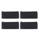 thumbnail image 1 of 4x Bolsa Protectora Para Micrófono Bolsa De Almacenamiento Suave Bolsa Con Cremallera Para Micrófono Negro 31x11cm, 1 of 5