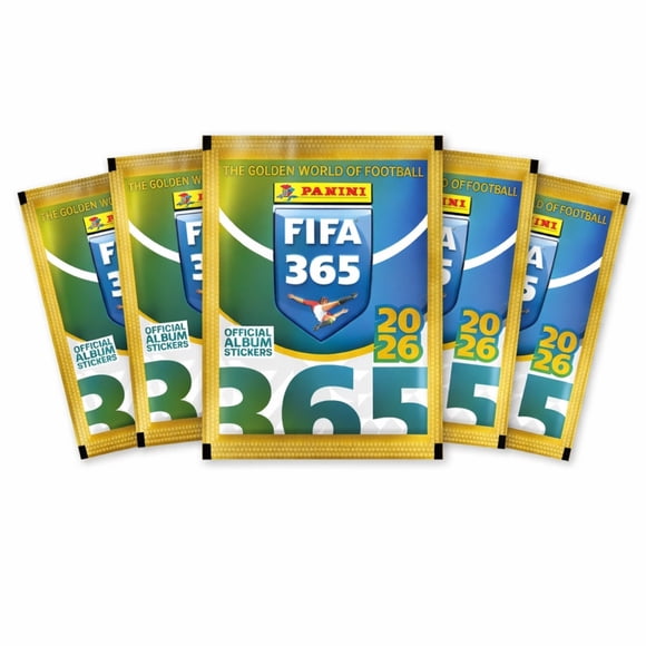 Pack 5 Sobres - Panini Fifa 365 2026