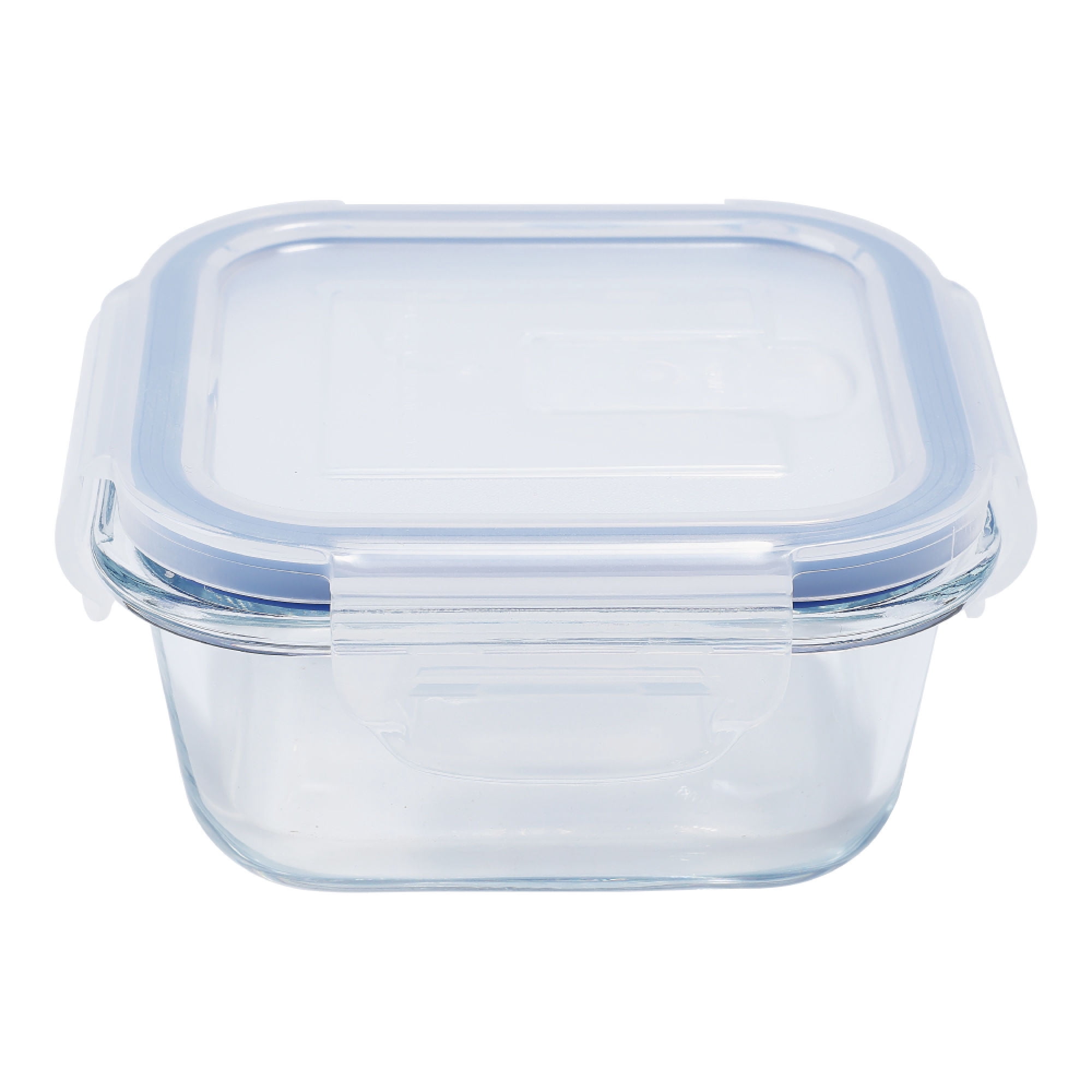 Contenedor 310ml Vidrio Cuadrado 1 Pieza Transparente 1 Un Mainstays