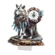 thumbnail image 4 of 2d Lobo De Letrero Acrílico Regalo Figura De Moda Para Fiesta De Chimenea De Gabinete, 4 of 5