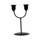 thumbnail image 1 of Soporte Para Velas Candelabros Centros De Mesa Estantes De Metal Dise?o De Escena De Exhibición Negro, 1 of 5