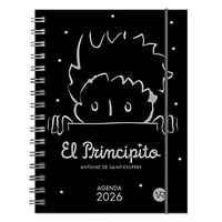 Zig-Zag - Agenda 2026 El Principito-Negra-Anillada