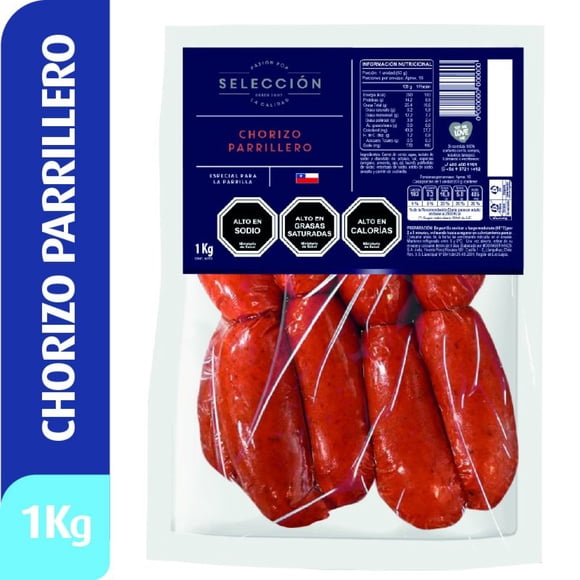 Chorizo Parrillero 16 Un, 1 kg