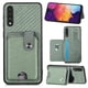 thumbnail image 1 of Funda Billetera Tejida para Samsung Galaxy A50 con Soporte y Tarjetero Verde, 1 of 4