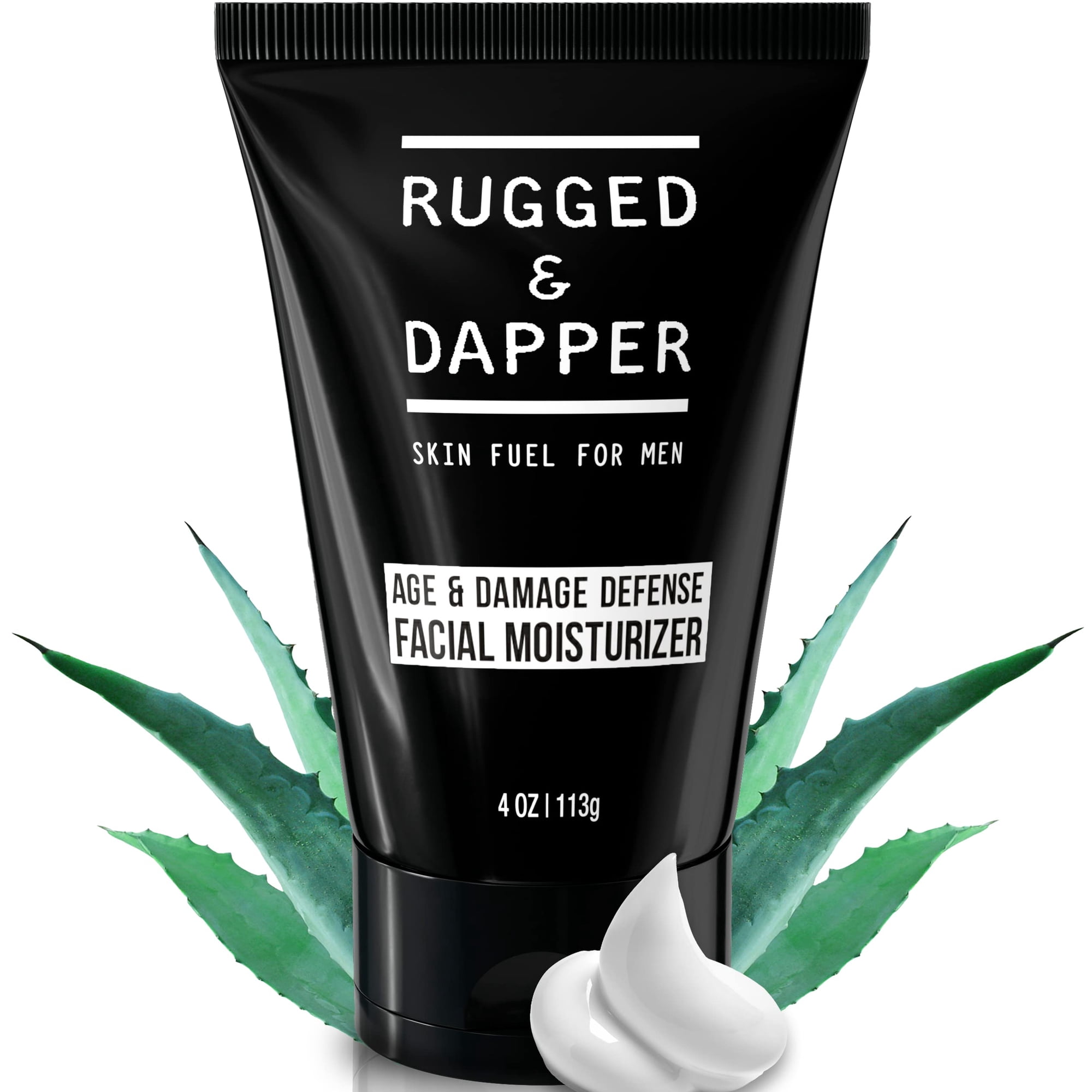 Hidratante Facial Premium Rugged & Dapper Para Hombres, Piel Seca