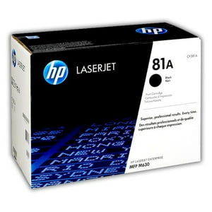 Cartucho De Tóner Hp Laserjet 81A 10500 Páginas Negro