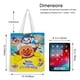thumbnail image 5 of Anpanman Bolso de tela con estampado de lienzo para mujer, bolsa de compras reutilizable y estética, con cremallera interior, regalo para mujer,40*40cm., 5 of 6