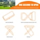 thumbnail image 4 of Banco de Camping Plegable Portátil usouioo 30 cm Capacidad 45 kg, 4 of 8