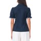 thumbnail image 3 of INSPIRE CHIC Blusa Vintage con Cuello Peter Pan para Mujer 2023 Camisa de Manga Corta con Botones XL Azul Marino, 3 of 6