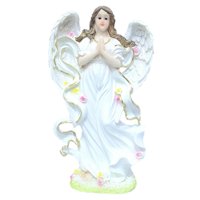 Magideal - Estatua De Ángel Religioso Decoración Estatua Escritorio Exhibición Colección De Escritorio Religioso Decorativo Para El Hogar, Sala De Estar, Granja, 25Cm