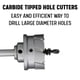 thumbnail image 2 of Cortadora perforadora Drill America CTH Serie 1 con punta de carburo, 2 of 9
