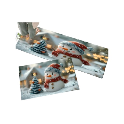 Tengfei - Alfombra De Cocina Diseño De Navidad