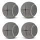 thumbnail image 1 of Bolas de tenis INSUM para andadores Glide – paquete de 4 pre‑cortadas, 1 of 7