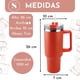 thumbnail image 2 of Vaso Térmico con Asa 1200 ml Naranja, 2 of 4