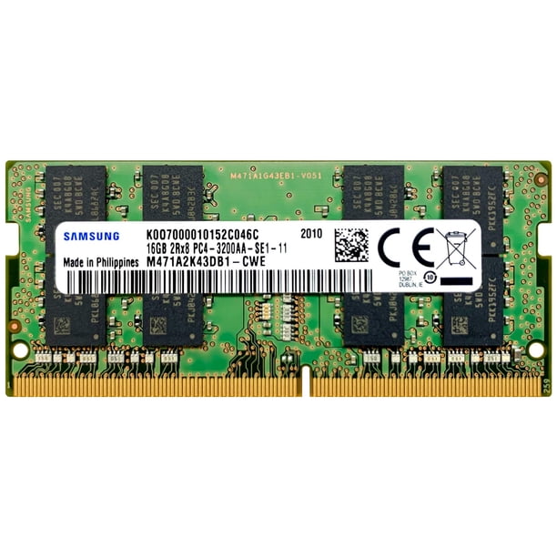 Memoria RAM Samsung 16 GB DDR4 3200 MHz SO-DIMM para portátil | Lider