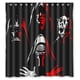 thumbnail image 1 of Cortina de ducha de Darth Vader Star War Heros, juego de cortina de baño con ganchos, tamaño 60 x 72 pulgadas, 1 of 3