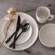 thumbnail image 4 of Juego de vajilla Gibson Home Zen Buffet de porcelana, 30 piezas, blanco, 4 of 7