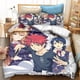 thumbnail image 1 of Food Wars Shokugeki no Soma Bedding Set Boys Girls Size Duvet Cover Pillowcase Bed Kids Adult Customizable Bed Sheets, 1 of 5
