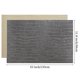 thumbnail image 4 of Rollo de cuero sintético gris con textura de cocodrilo 30 x 135 cm, 4 of 4