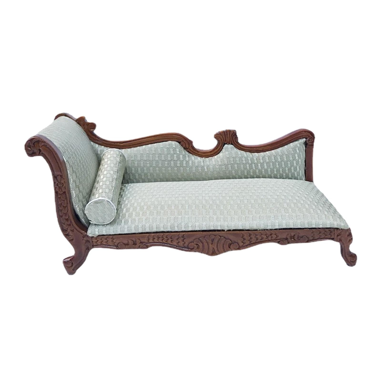 Magideal - Decoración De Casa De Muñecas, Mini Silla De Banco Para Casa De Muñecas, Mini Sofá De Casa De Muñecas 1:12, Muebles De Casa De Muñecas De Simulación