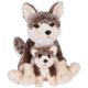 thumbnail image 1 of Juguete de peluche de Rhode Island Novelty Birth of Life Wolf, 12 pulgadas con 6 pulgadas, 1 of 2