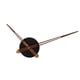 thumbnail image 5 of Movimiento De Reloj Mecanismo De Reloj Piezas De Repuesto Punteros De Madera Decoración Para El Hogar Negro, 5 of 5
