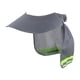 thumbnail image 3 of Casco De Seguridad Con Ala Ancha, Parasol, Transpirable, Para Actividades Al Aire Libre, Protector De Cuello, Color Gris, 3 of 5