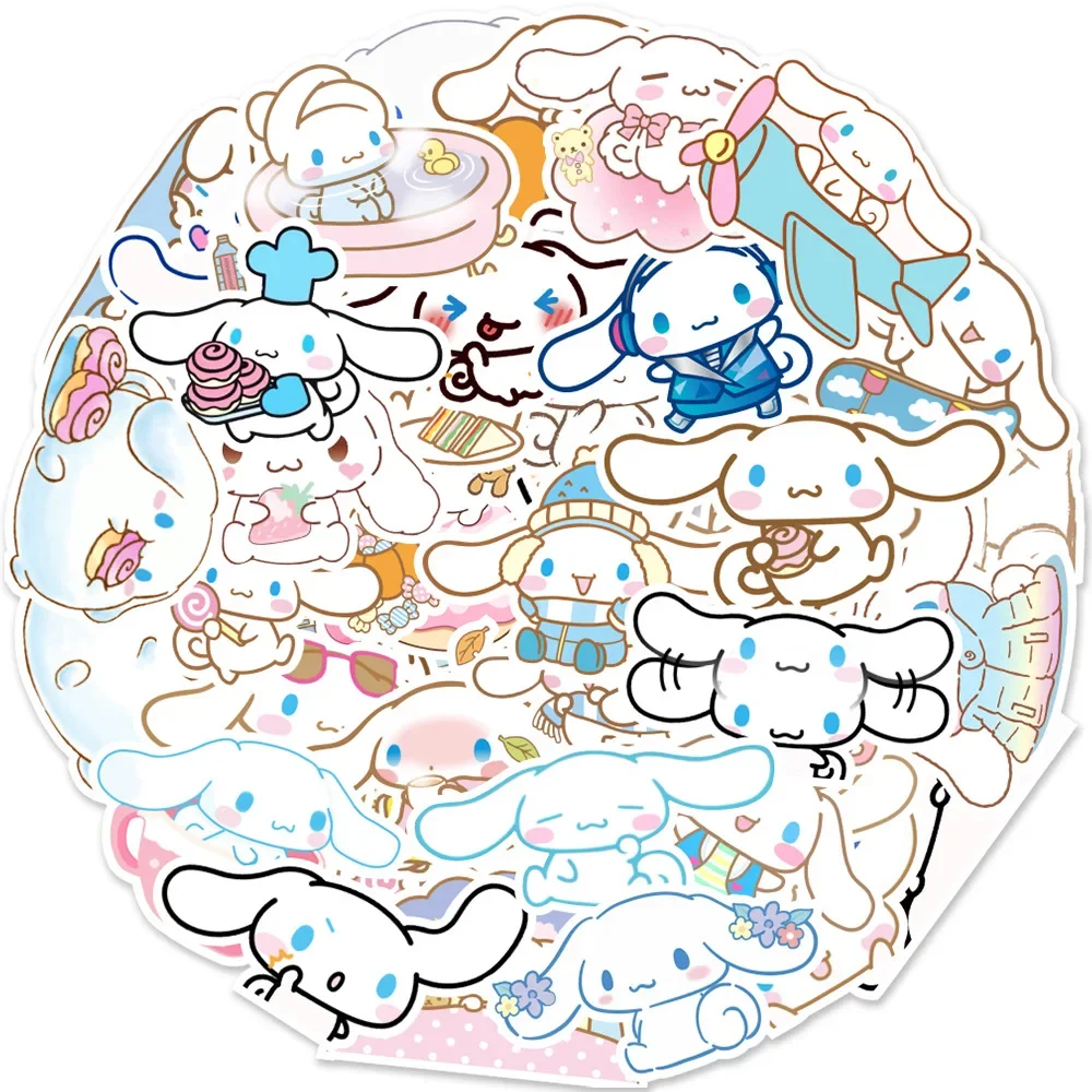 Estoykuku - Set Sticker Calcomanias Animación Cinnamoroll Cute