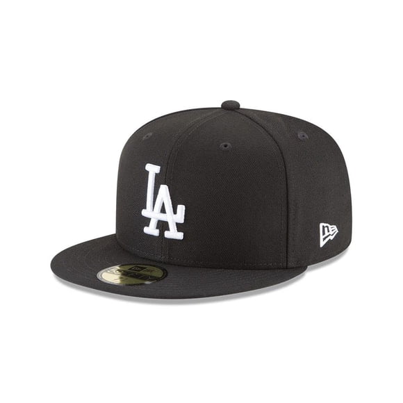 Sombrero New Era 59Fifty MLB Los Angeles Dodgers LA Negro/Blanco