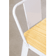 thumbnail image 4 of Pack 4 Taburetes Tolix Madera Blanco 66cm., 4 of 5