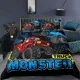 thumbnail image 1 of Bed Sheets ed Monster Truck Bedding Set Boys Girls Size Duvet Cover Pillowcase Bed Kids Adult Fashion Home Textileextile Bed Sheets, 1 of 3