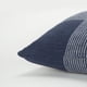 thumbnail image 2 of Cojín decorativo Rizzy Home T14635 Azul 50 x 50 cm con relleno de plumón, 2 of 3