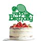 thumbnail image 1 of Adorno para pastel Dxsdgetue Tenis Feliz Cumpleaños Verde, 1 of 8