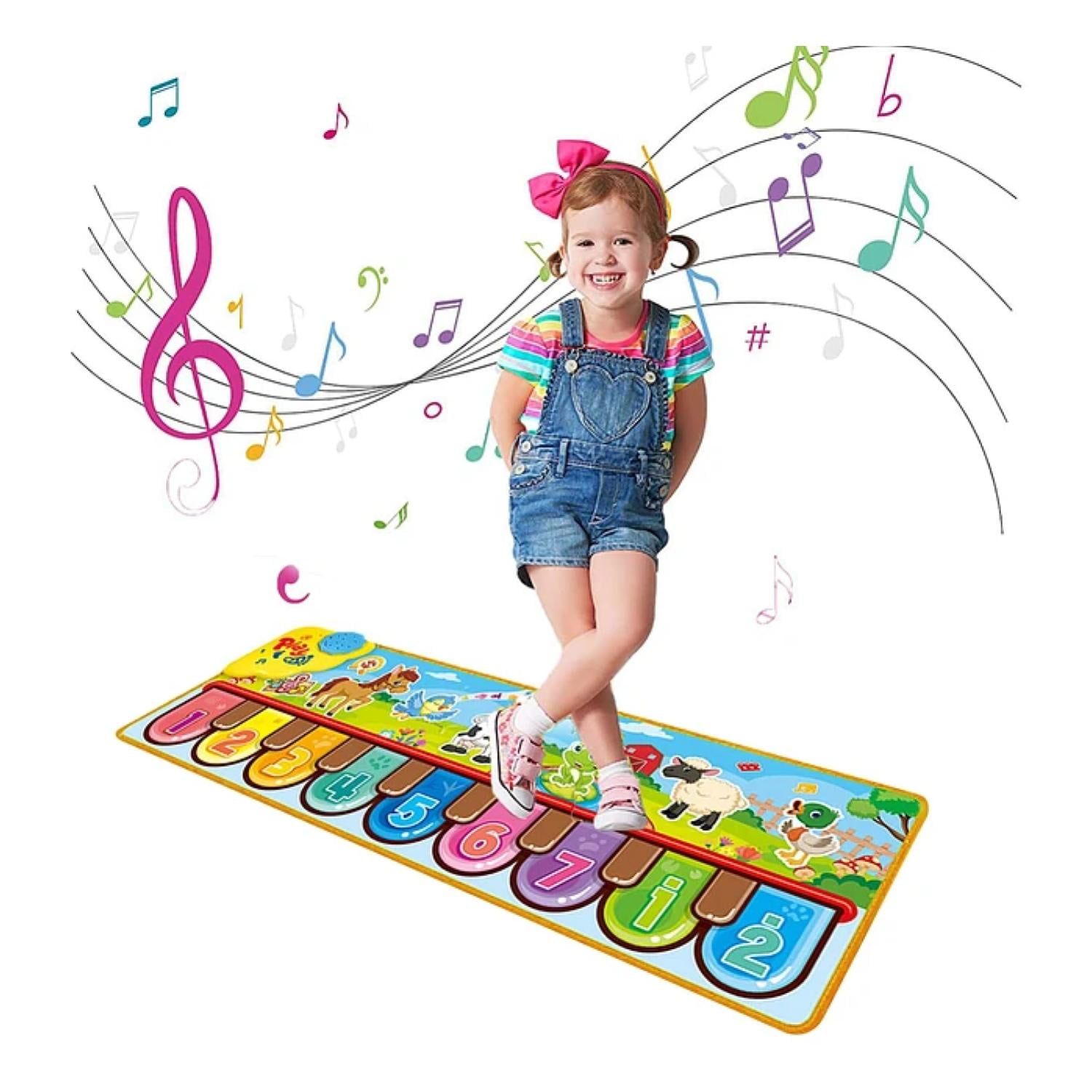 Total E-commerce - Juguete Alfombra Musical Piano 85x30cm Divertido Infantil