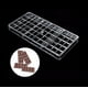 thumbnail image 1 of Moldes De Chocolate Policarbonato Moldes Barra De Chocolate, 1 of 2