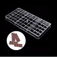 Genérico - Moldes De Chocolate Policarbonato Moldes Barra De Chocolate