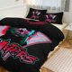 thumbnail image 2 of Michael Myers Halloween Duvet Cover Set 3 Piece Bedding Set Double Sided Printing Decorative Comforter Cover Set, 2 of 5