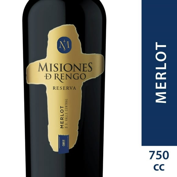 Vino Tinto Merlot Reserva Botella, 750 cc