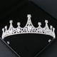 thumbnail image 1 of Gorgeous Silvery Crystal Bridal Tiara & Crown Headband - Perfect for Weddings, Parties & Proms!, 1 of 5