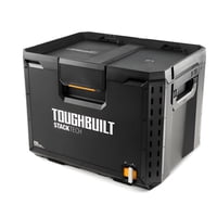Caja Organizadora Toughbuilt Stacktech Xl Con Cierre Negro