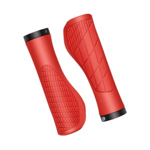Magideal - 2 Uds Empuñaduras De Manillar De Bicicleta Empuñaduras De Bicicleta Accesorios Portátiles Empuñaduras De Manillar De Bicicleta Empuñaduras De Barra De Rojo