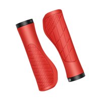 Magideal - 2 Uds Empuñaduras De Manillar De Bicicleta Empuñaduras De Bicicleta Accesorios Portátiles Empuñaduras De Manillar De Bicicleta Empuñaduras De Barra De Rojo