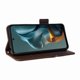thumbnail image 3 of Funda Cartera para Motorola MOTO E15 4G Tapa Flip con Ranuras y Soporte Marrón, 3 of 5