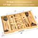thumbnail image 2 of Organizador de cajones de cocina Umilife, extra grande, ampliable, 2 of 6