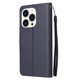 thumbnail image 5 of Funda Cartera para iPhone 15 Pro con Tarjetero, Soporte y Cordón - Protección Azul, 5 of 5
