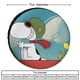 thumbnail image 2 of Snoopy Funda para neumático de repuesto de tela Oxford - Tela Oxford 76CM, 2 of 6