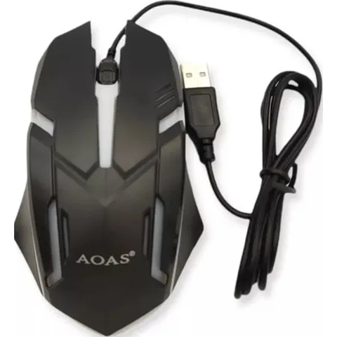 Genérico - Aoas Game Glow Ratón Usb V02